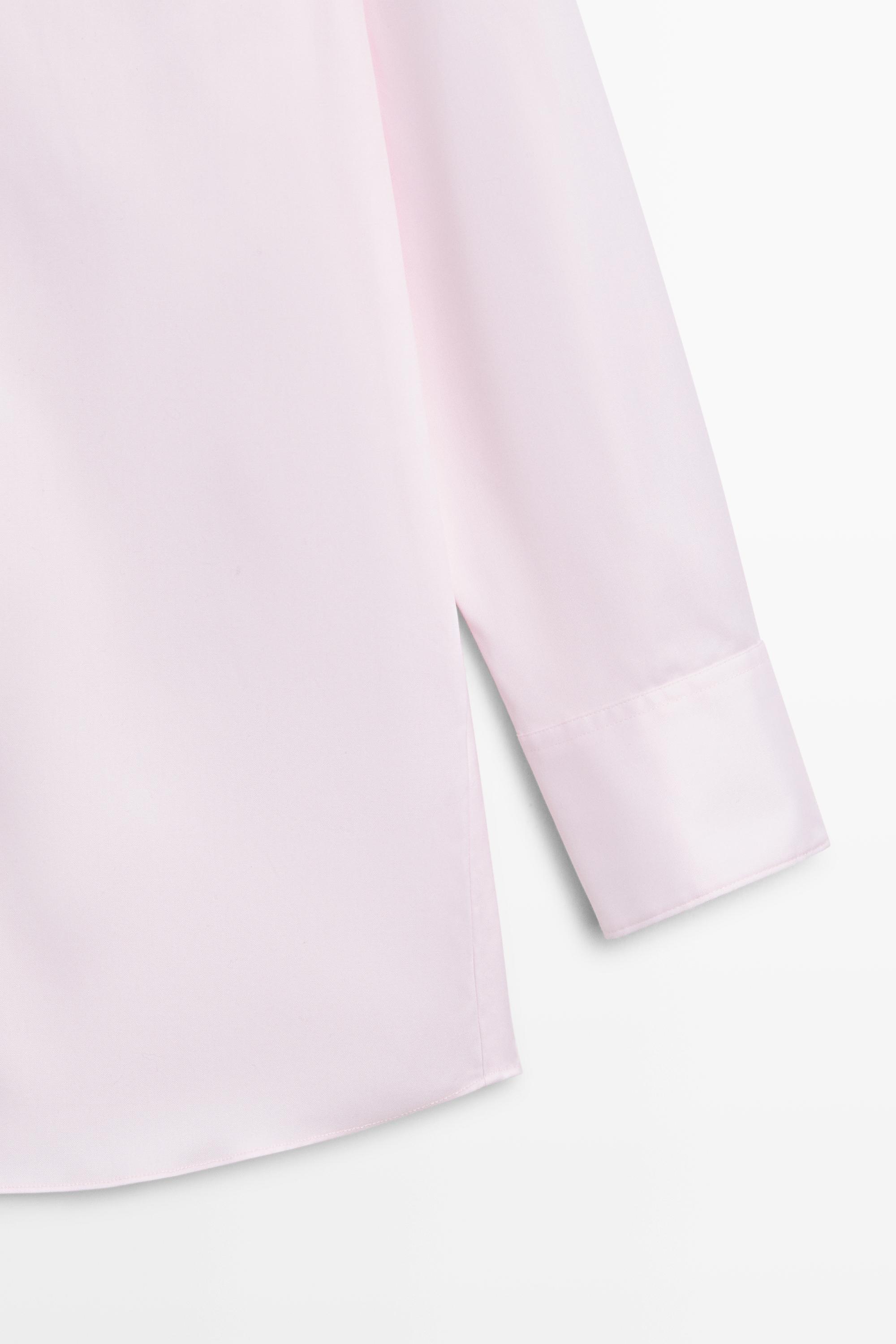 Chemise en popeline 100 % coton